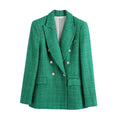 Blazer Turquesa Luxuoso