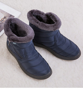 Bota de Inverno Aveludada Impermeável - SnowFashion