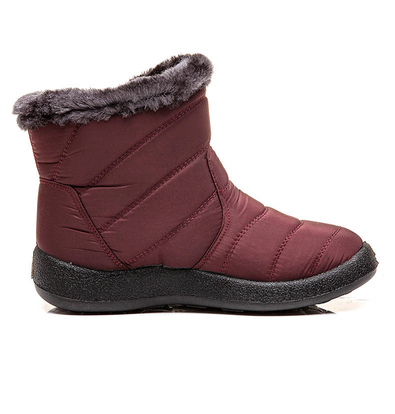 Bota de Inverno Aveludada Impermeável - SnowFashion