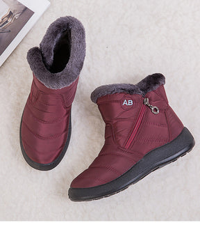 Bota de Inverno Aveludada Impermeável - SnowFashion