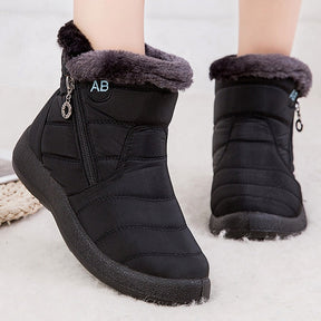 Bota de Inverno Aveludada Impermeável - SnowFashion