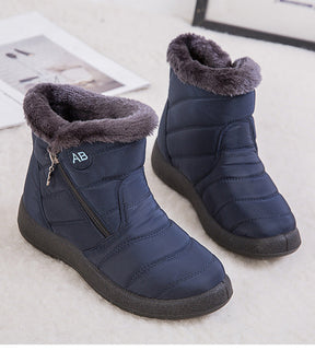 Bota de Inverno Aveludada Impermeável - SnowFashion