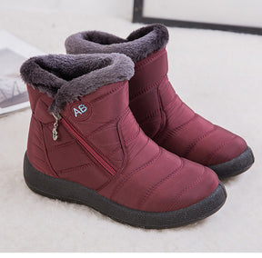 Bota de Inverno Aveludada Impermeável - SnowFashion