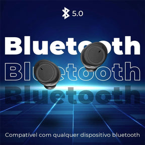 Fone de Ouvido Sem fio MaxPhone® Bluetooth