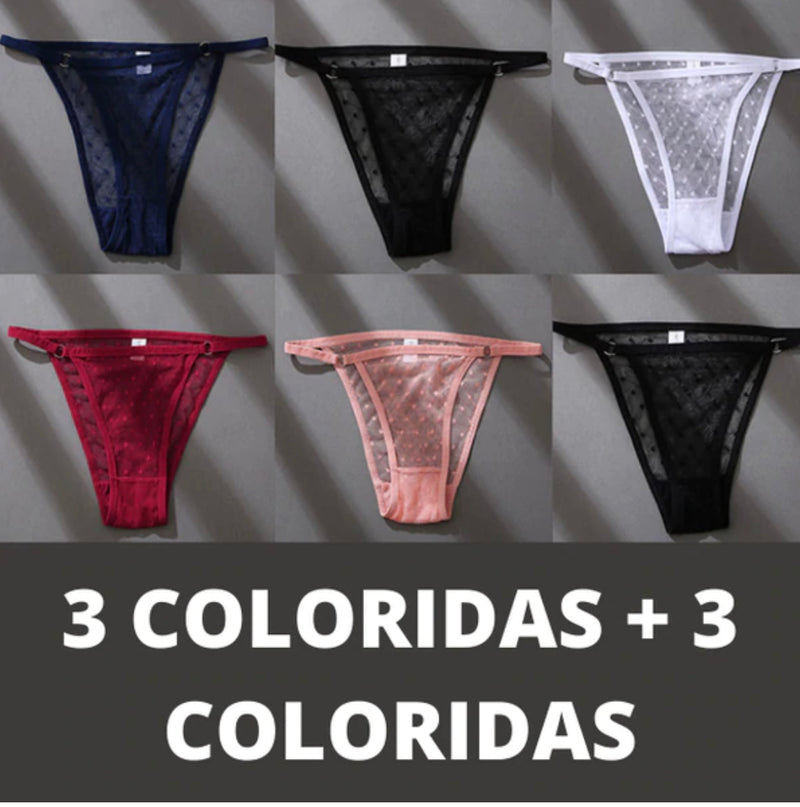 PROMOÇÃO - KIT CALCINHA SEXY CONFORT